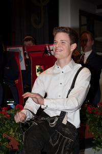 Fabian Maus bei der Löffelpolka
